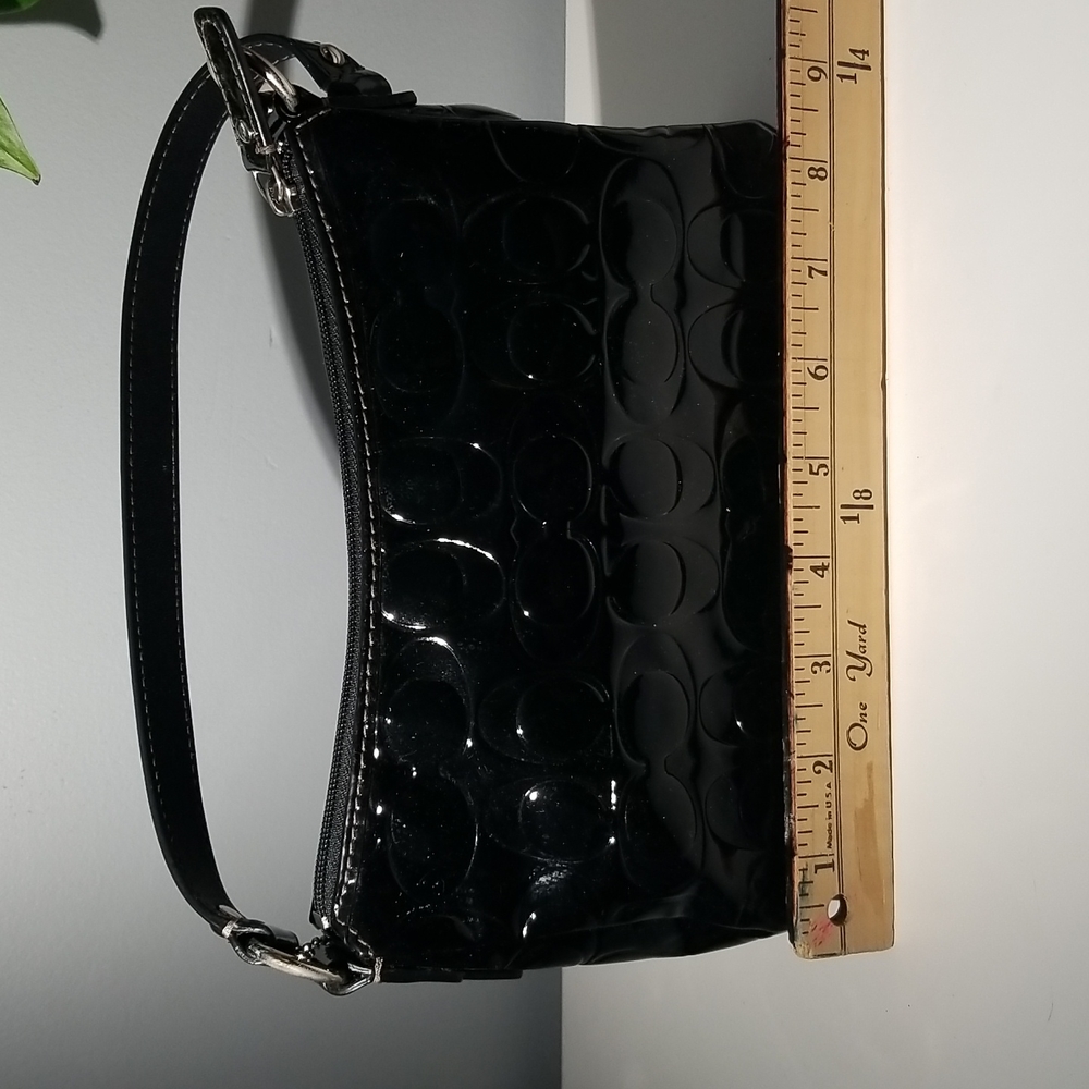 Coach small black purse